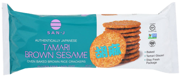 Tamari Brown Sesame Cracker - 3.7 OZ