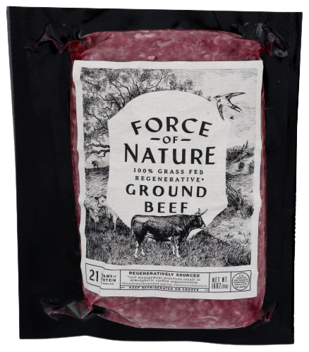 Force of Nature Ground Beef - 16 OZ