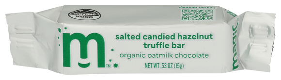 Magic Salted Hazelnut Truffle Layer Oatmilk Chocolate Bar - 0.53 OZ