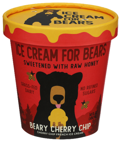 Beary Cherry Chip Ice Cream - 14 FO