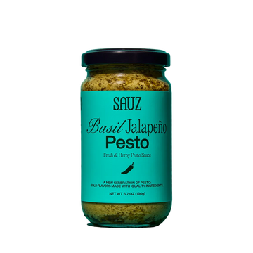 Sauz Basil Jalapeno Pesto - 6.7 OZ