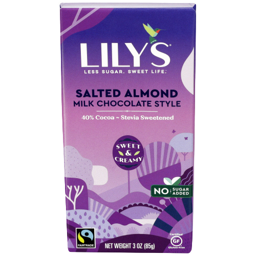 Salted Almond Milk Chocolate Bar - 3 OZ