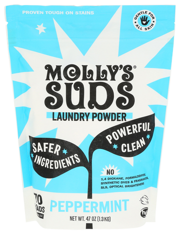 Molly's Suds Peppermint Laundry Powder - 47 OZ
