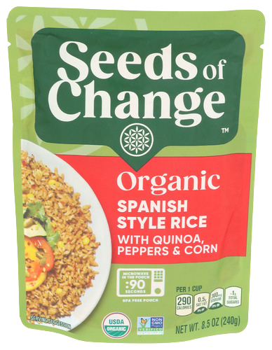 Organic Spanish Style Rice - 8.5 OZ