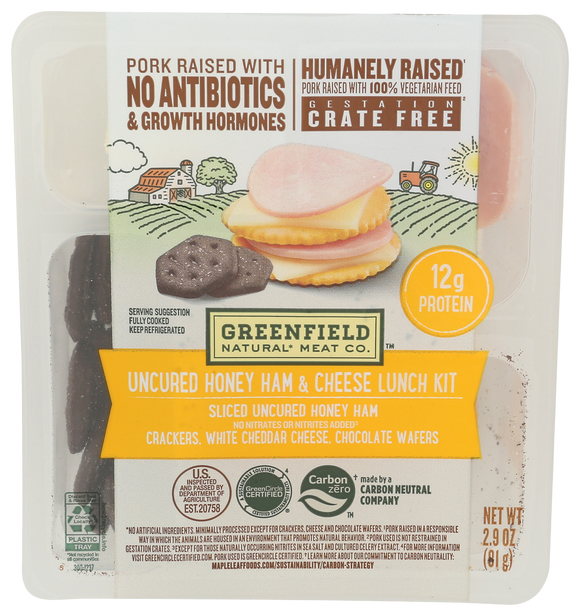 Greenfield Honey Ham & Cheese Kit - 2.9 OZ
