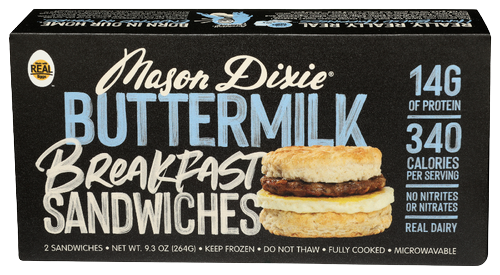 Mason Dixie Sausage & Egg Buttermilk Breakfast Sandwich - 9.3 OZ