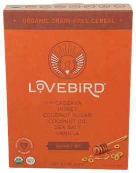 Lovebird Grain Free Honey Cereal - 7 OZ