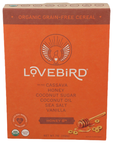 Lovebird Grain Free Honey Cereal - 7 OZ