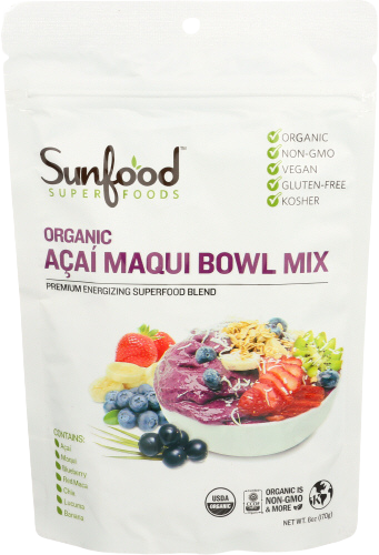 Organic Acai Maqui Bowl Mix - 6 OZ