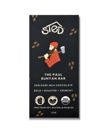 Sted Chocolate - The Paul Bunyan Bar