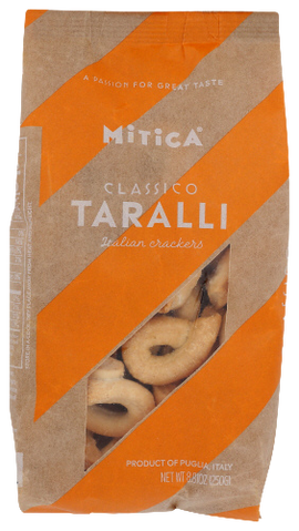 Classic Taralli Italian Crackers - 8 OZ
