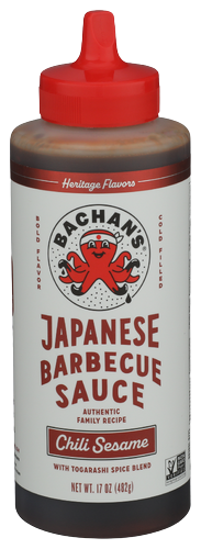 Bachans Chili Sesame Japanese Barbecue Sauce - 17 OZ