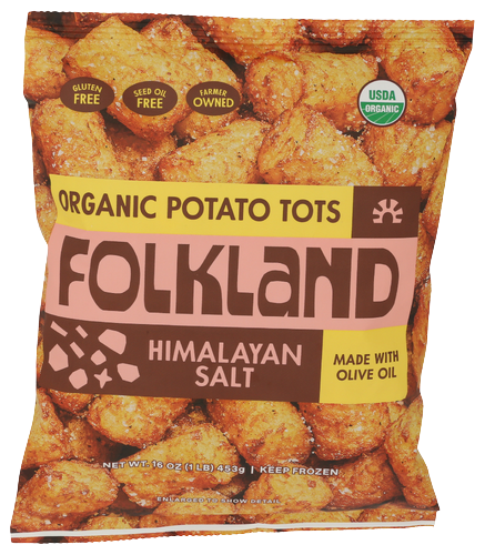 Folkland Organic Potato Tots - 16 OZ