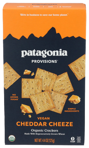 Organic Vegan Cheddar Cheese Crackers - 4.4 OZ