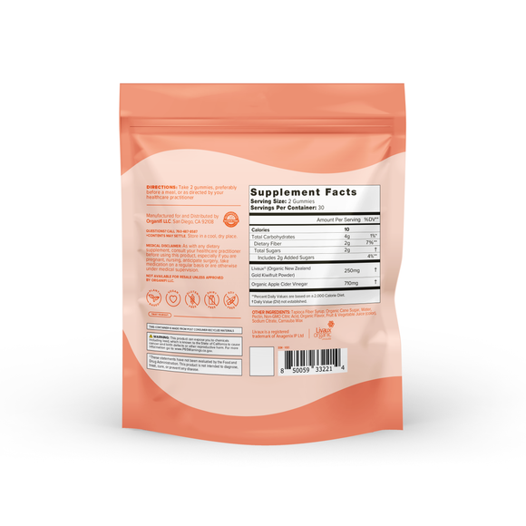 Organifi Better Biome Gummies - 30 SERVINGS