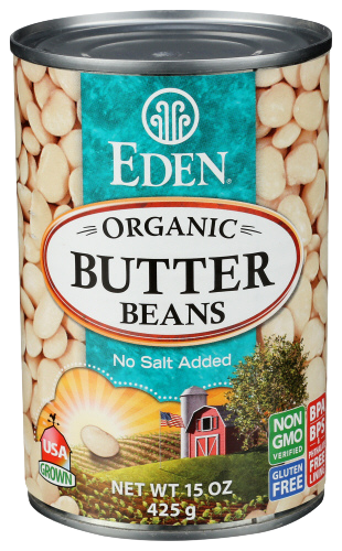 Organic Butter Beans - 15 OZ