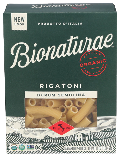 Organic Rigatoni Pasta - 16 OZ