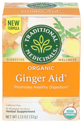 Traditional Medicinals Ginger Aid Tea - 16 BG