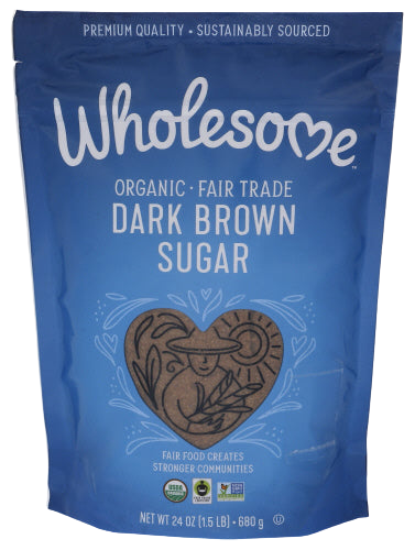 Organic Dark Brown Sugar - 24 OZ