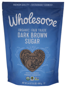 Organic Dark Brown Sugar - 24 OZ