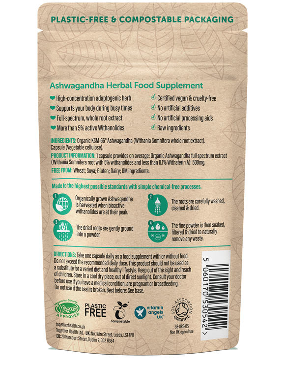 Ashwagandha Supplement – 30 CAPSULES