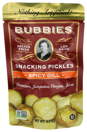 Bubbies Spicy Snacking Pickles - 3.5 OZ