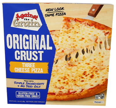 Against The Grain 12 in' 3 Cheese Pizza - 22 OZ