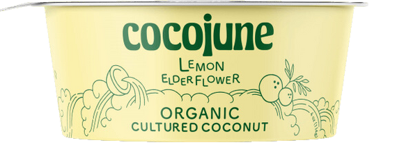 Cocojune Lemon Elderflower Yogurt - 4 FO
