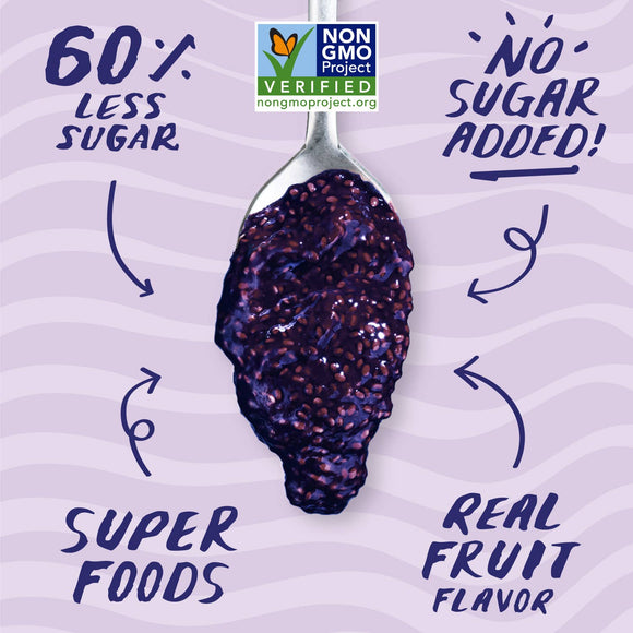 Chia Smash Concord Grape Superfood Jam - 8 OZ