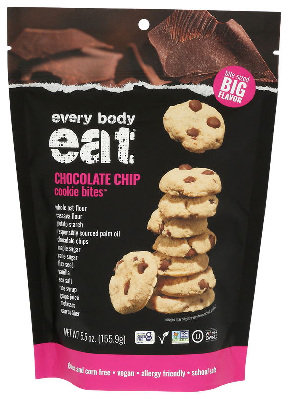 Every Body Eat Chocolate Chip Cookie Bites - 5.5 OZ