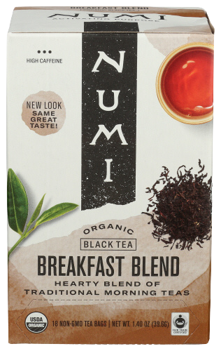 Organic Breakfast Blend Tea - 18 BG