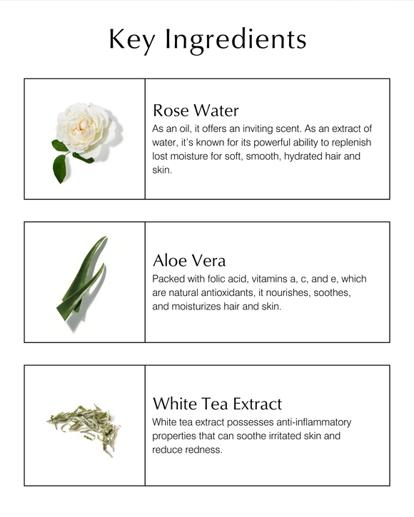 Toning Mist with Rose & Aloe: 4 fl oz.