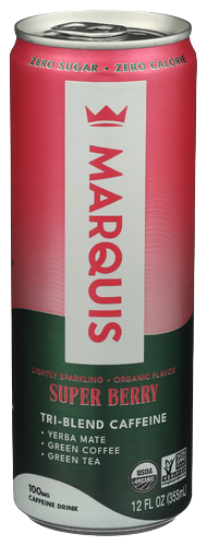 Marquis Sparkling Super Berry Energy Drink - 12 FO