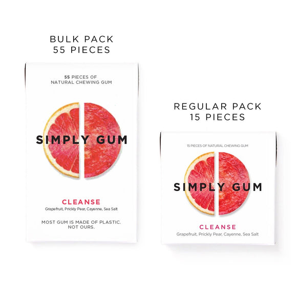 Cleanse Natural Chewing Gum - 55 PC