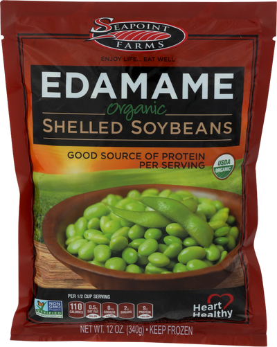 Seapoint Farms Organic Shelled Edamame Soybeans - 12 OZ