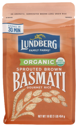 Lundberg Sprouted Brown Basmati Rice - 16 OZ