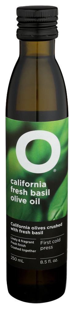 O California Fresh Basil Olive Oil - 8.5 FL OZ