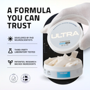 Ultra Pouches - Ultra Focus Pouches (Blue Razz) - No Nicotine, No Caffeine-6