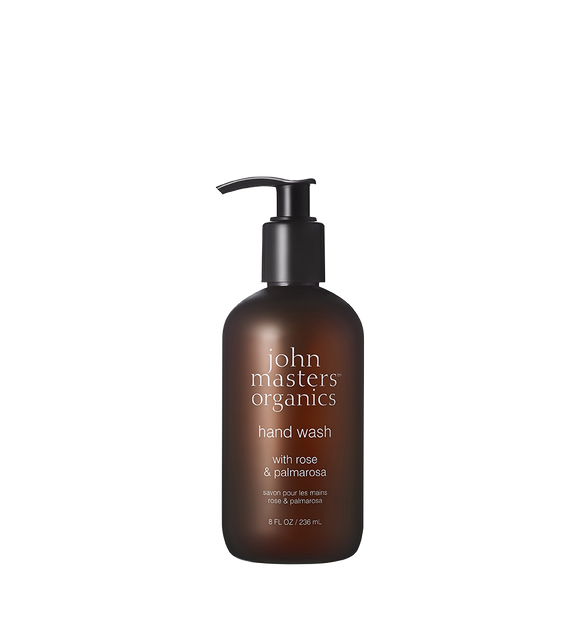 Hand Wash with Rose & Palmarosa: 8 fl oz.