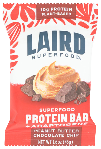 Laird Peanut Butter Chocolate Chip Protein Bar - 1.6 OZ