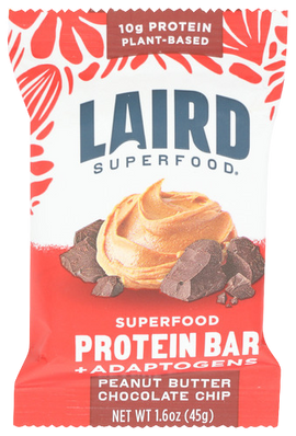 Laird Peanut Butter Chocolate Chip Protein Bar - 1.6 OZ