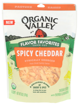 Organic Spicy Cheddar - 6 OZ