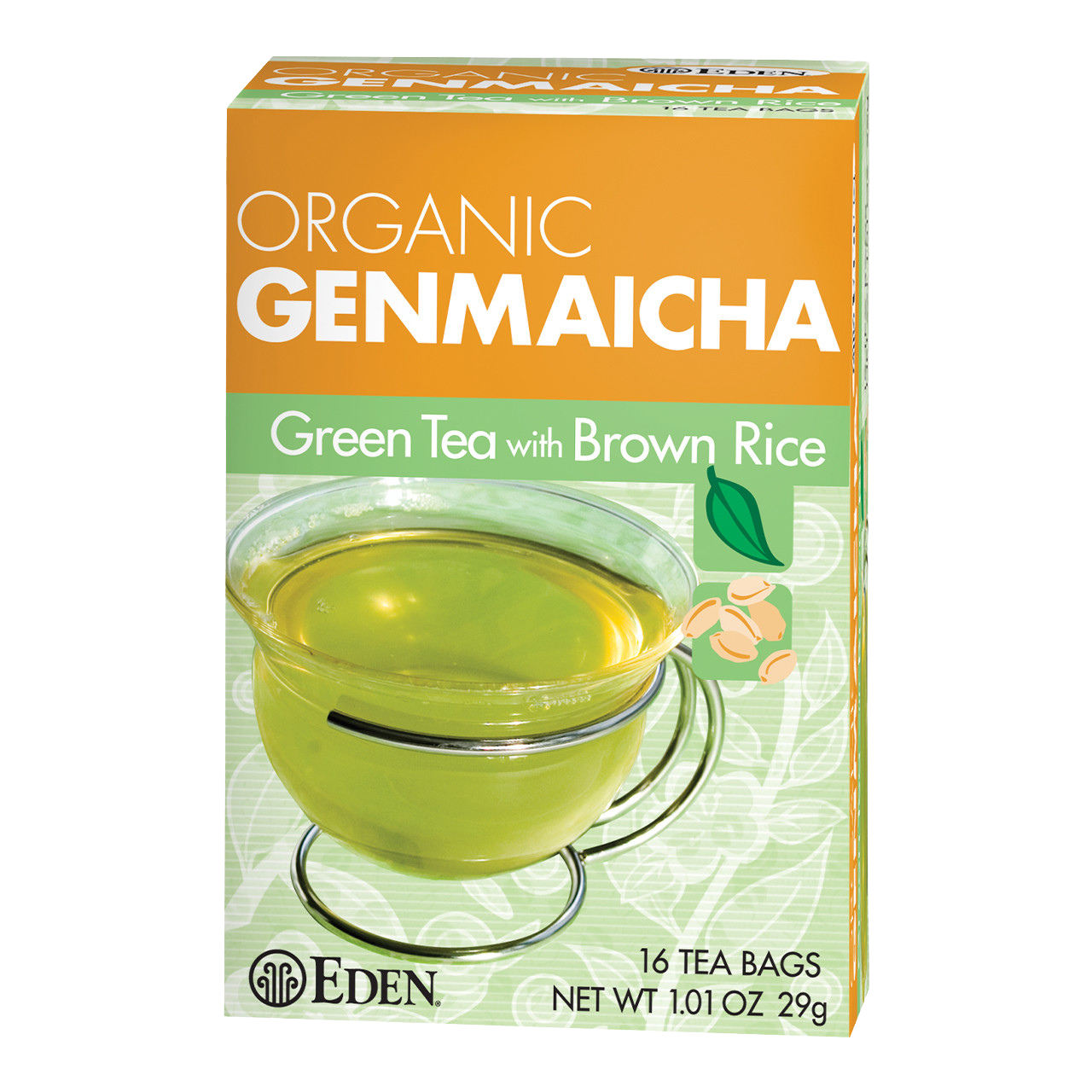 Organic Genmaicha Green Tea - 16 BG