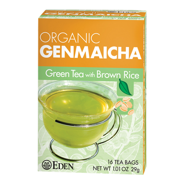 Organic Genmaicha Green Tea - 16 BG