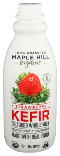 Organic Grassfed Strawberry Kefir - 32 FO