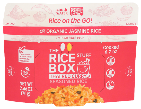Thai Red Curry Seasoned Rice on The Go - 2.46 OZ