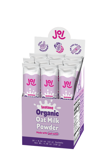 Instant Organic Oat Milk - Stick Pack 8 ct - travel size