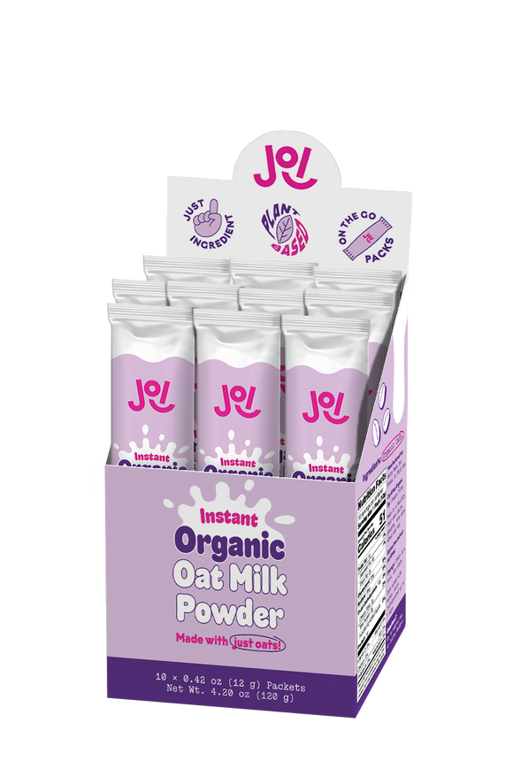 Instant Organic Oat Milk - Stick Pack 8 ct - travel size