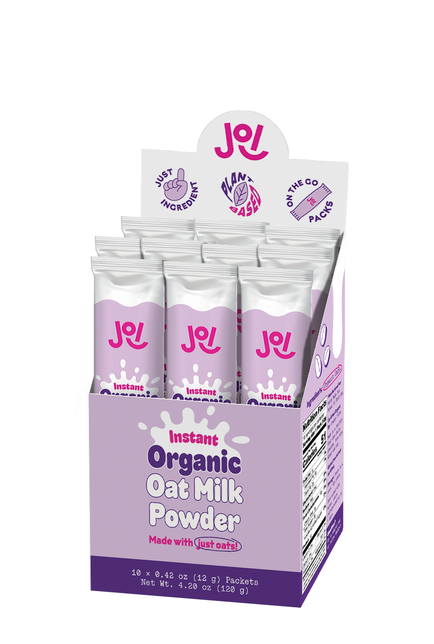 Instant Organic Oat Milk - Stick Pack 8 ct - travel size