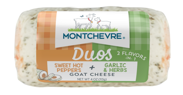 Sweet Hot Peppers + Garlic & Herbs Goat Cheese - 4 OZ
